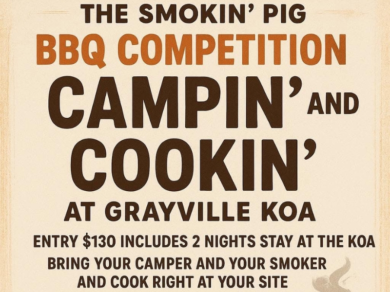 Campin' and Cookin' BBQ Competition
